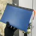 Louis Vuitton Epi Leather Pochette Voyage MM Blue