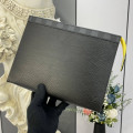 Louis Vuitton Epi Leather Pochette Voyage MM Black