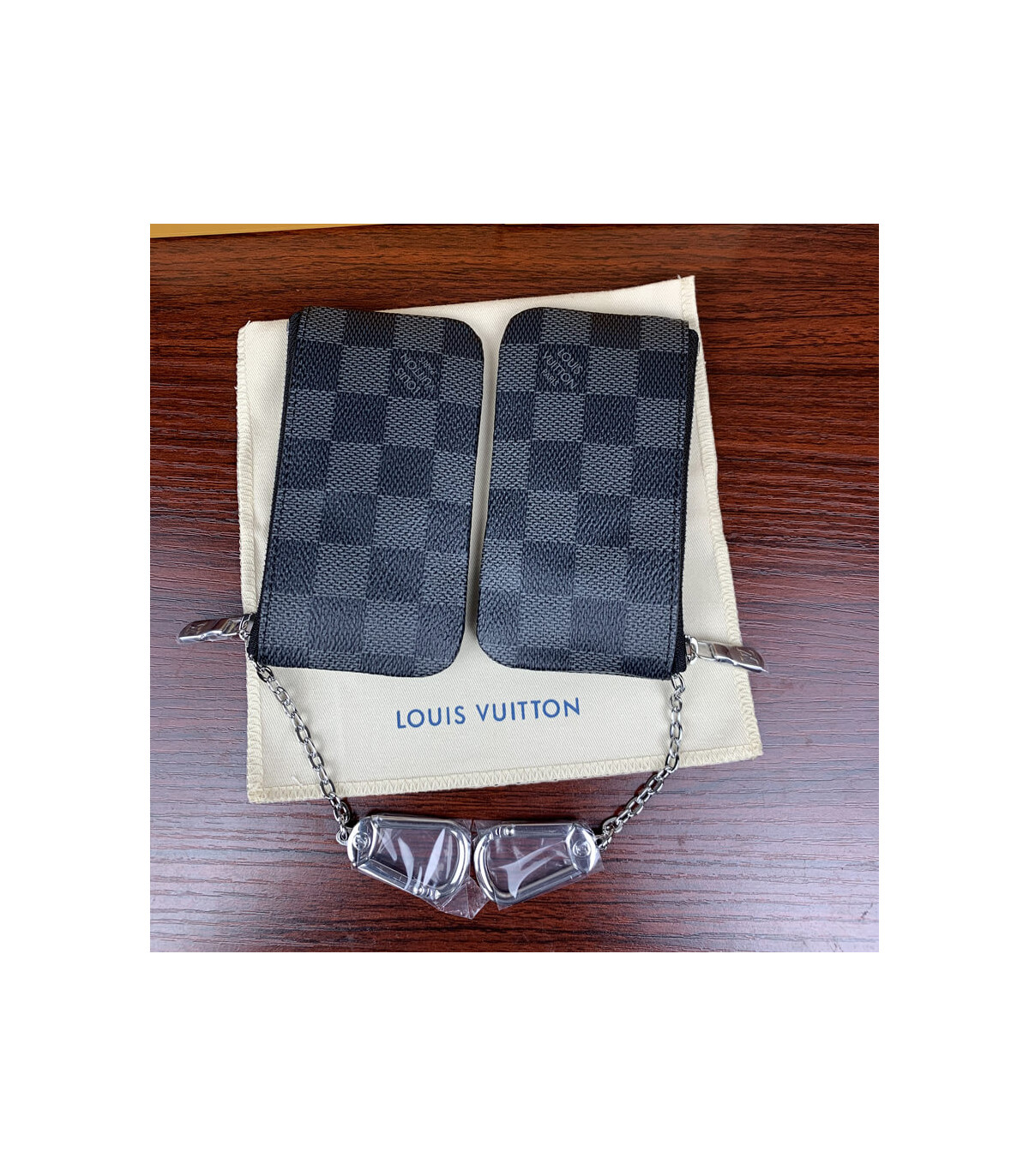 Louis Vuitton Key Pouch Damier 659012