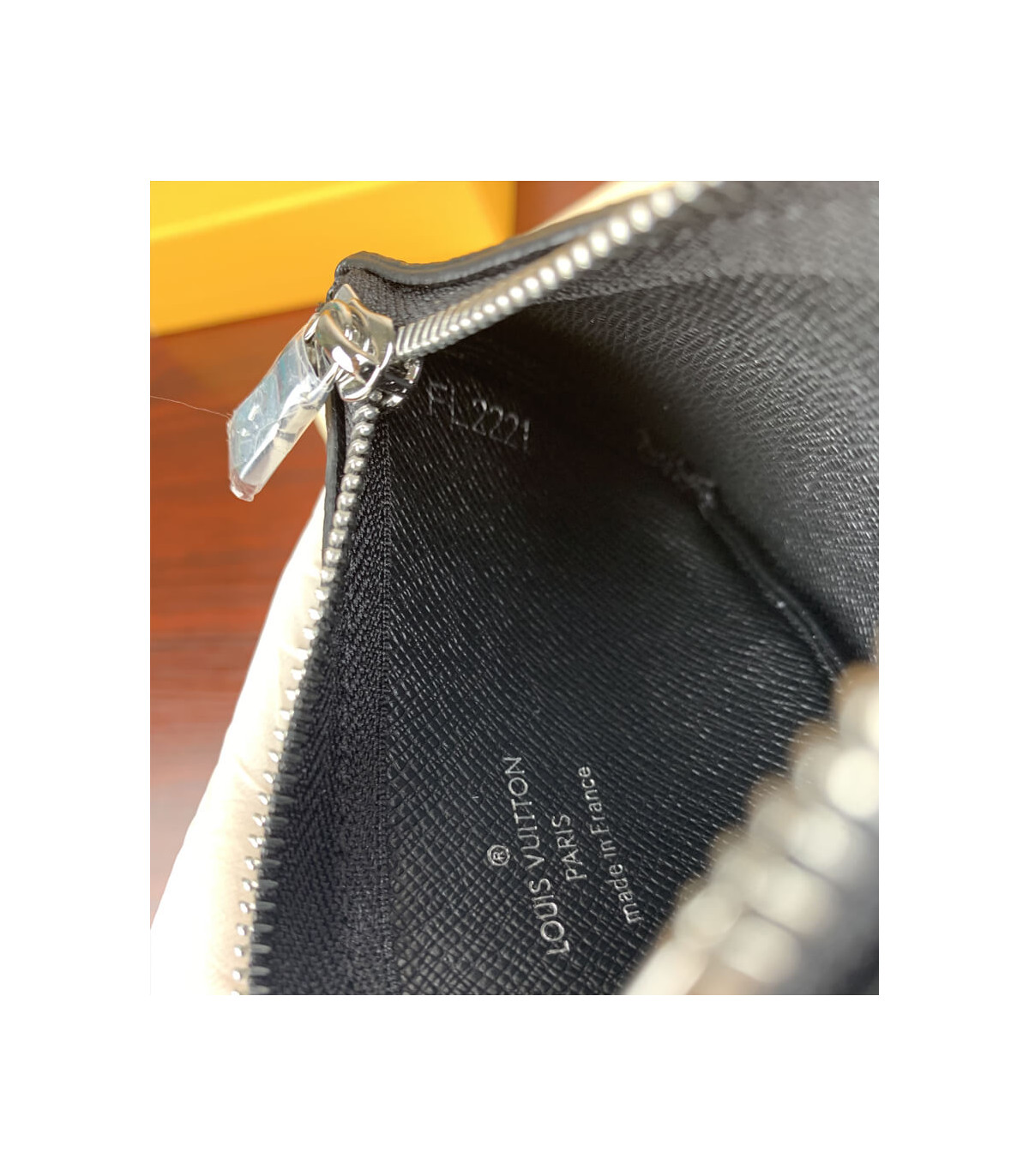 Shop Louis Vuitton DAMIER GRAPHITE Pochette cle (N60155) by MyFav61