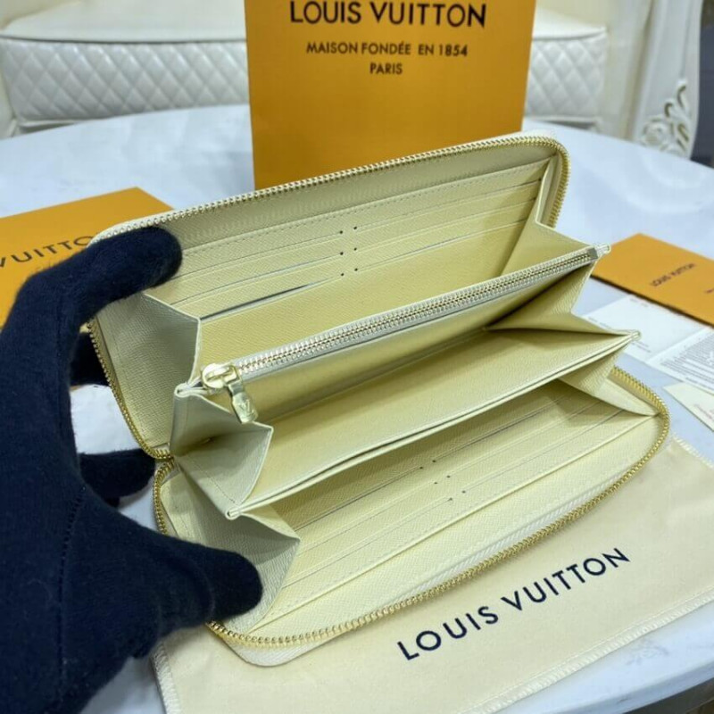 Shop Louis Vuitton DAMIER 2021-22FW Zippy wallet (N63503, N41660) by  BeBeauty