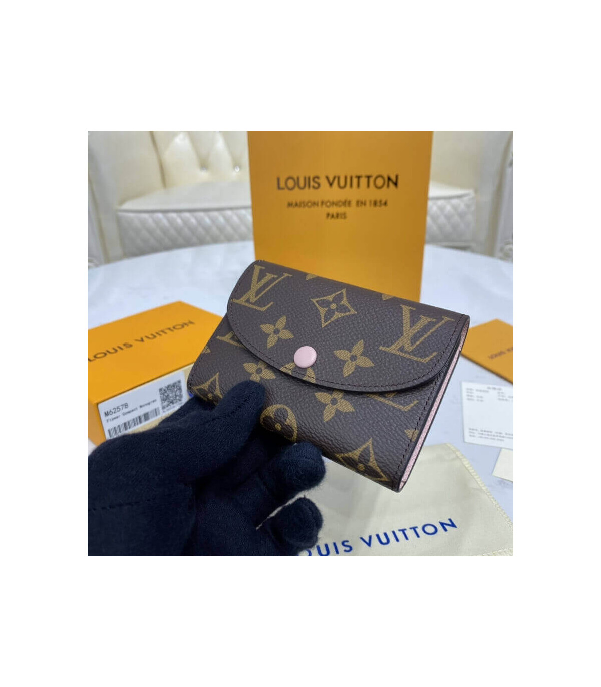 Shop Louis Vuitton Rosalie coin purse (Rosalie Coin Purse, M82333) by  Mikrie
