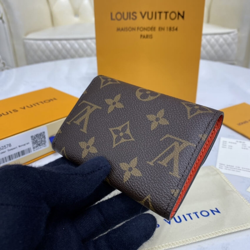 Brand New Louis Vuitton Empreinte Rosalie Coin Purse• Tonic Orange