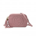 Gucci Soho Small Leather Disco Bag Pink