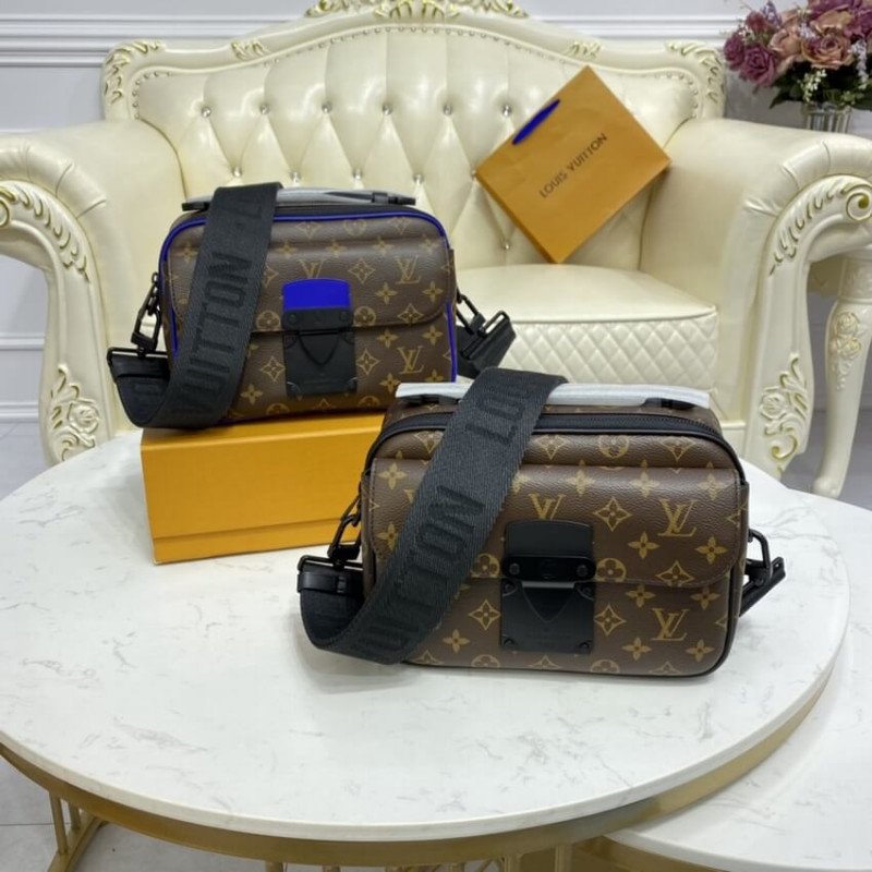 Louis Vuitton Monogram Canvas S Lock Messenger Bag (SHF-20669) – LuxeDH
