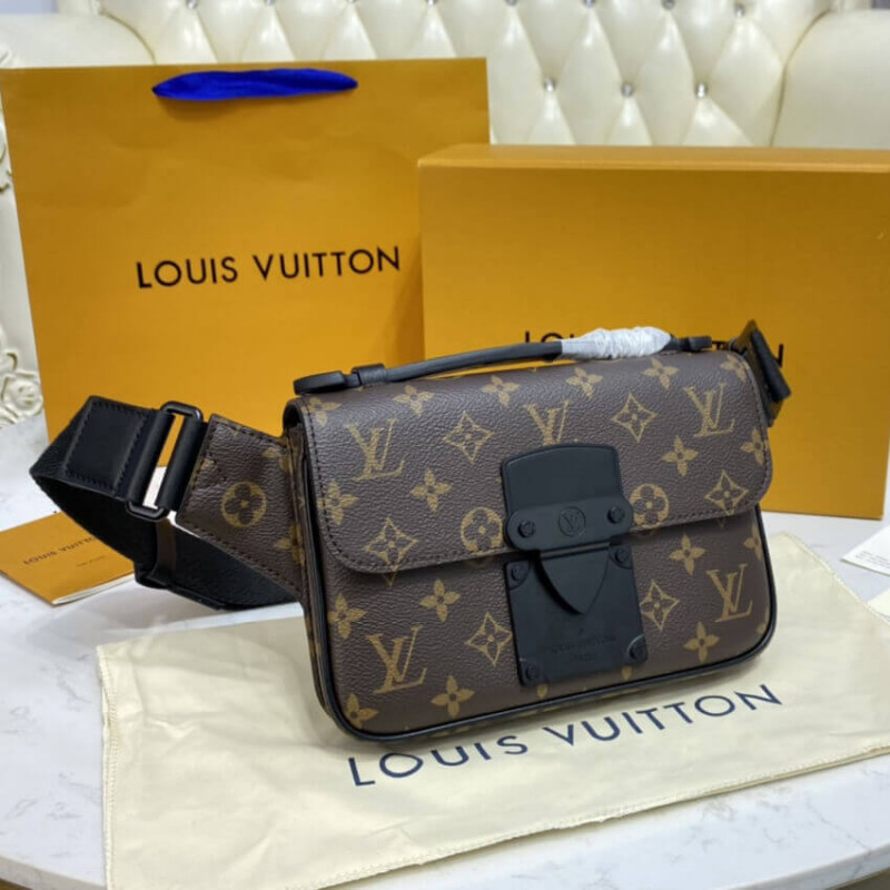 Shop Louis Vuitton Exclusive online prelaunch - s lock sling bag (M45864,  M45807) by EVA-C0L0R