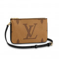 Louis Vuitton Monogram Double Zip Pochette