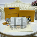 Louis Vuitton Damier Salt Canvas Trunk Slingbag White