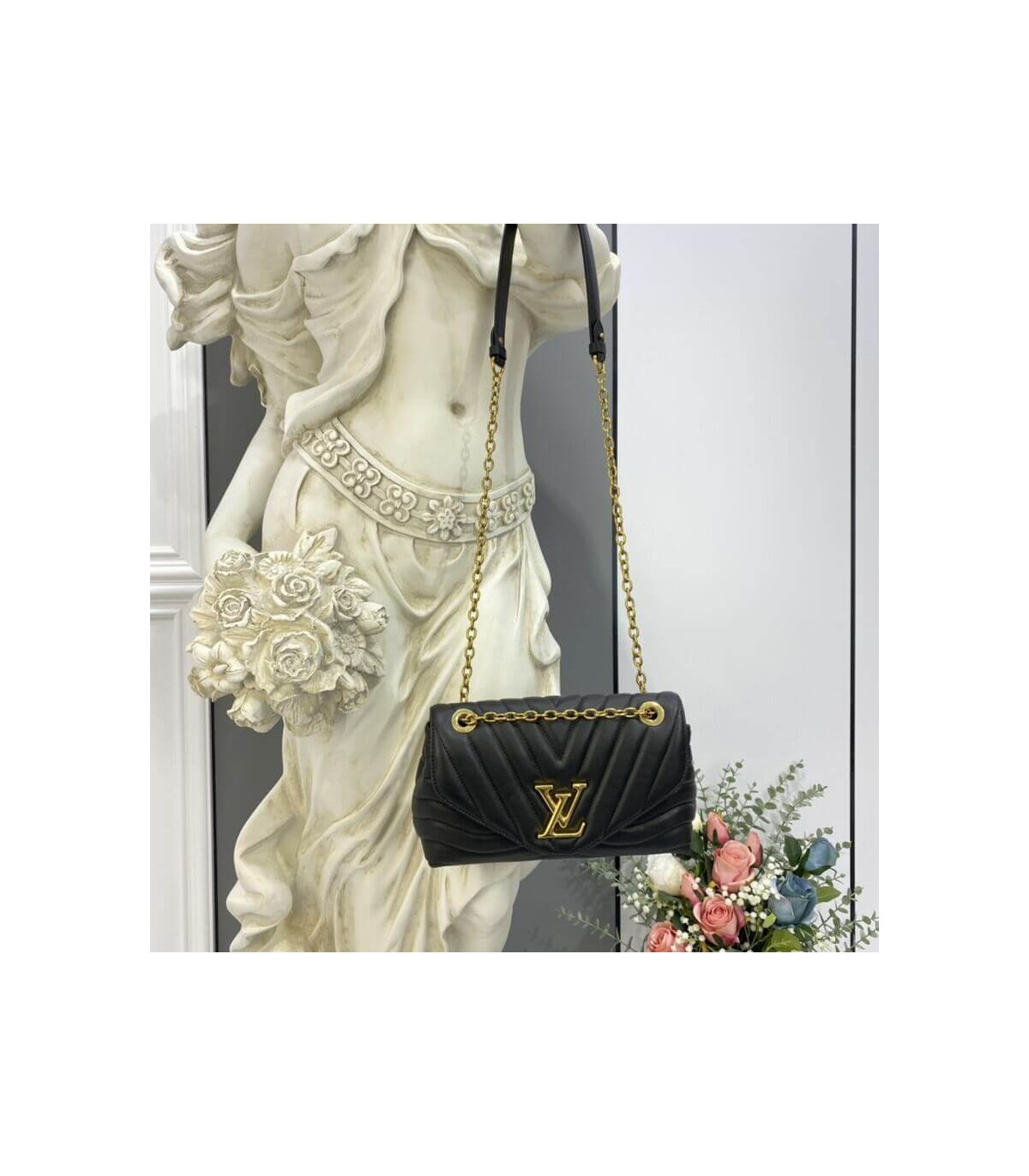 LV New Wave Chain Bag H24 in Black - Handbags M58552, L*V – ZAK BAGS ©️