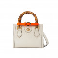 Gucci Diana Mini Tote Bag White