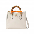 Gucci Diana Small Tote Bag White