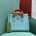 Gucci Diana Small Tote Bag Light Blue