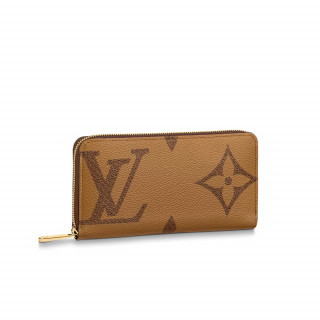 Louis Vuitton Monogram Reverse Canvas Zippy Wallet