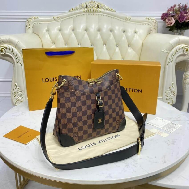 LOUIS VUITTON UNBOXING *NEW ODEON PM DAMIER EBENE * FIRST