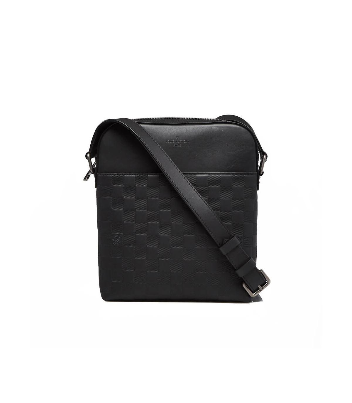 District leather bag Louis Vuitton Black in Leather - 36139365