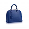 Louis Vuitton Epi Leather Alma PM Blue
