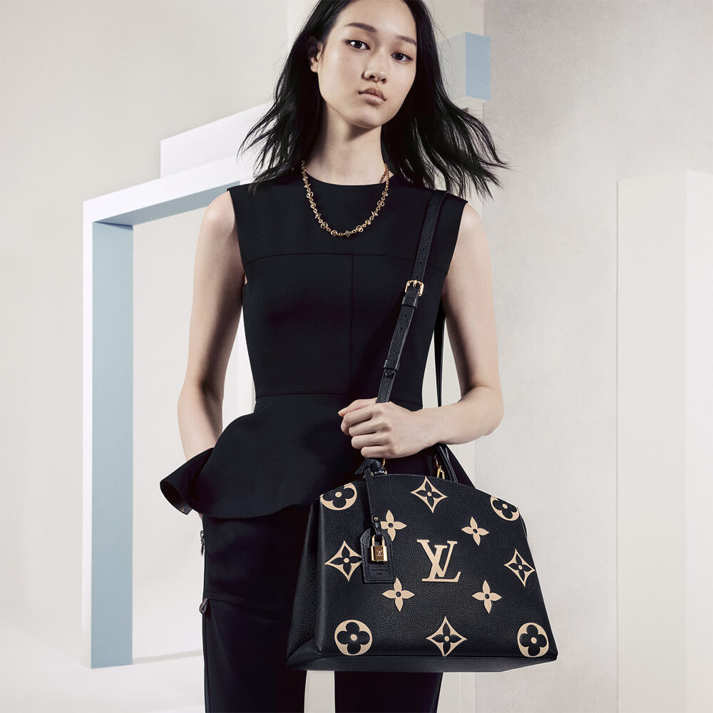 Shop Louis Vuitton MONOGRAM EMPREINTE 2021-22FW Grand palais (M45833,  M58916) by Kanade_Japan