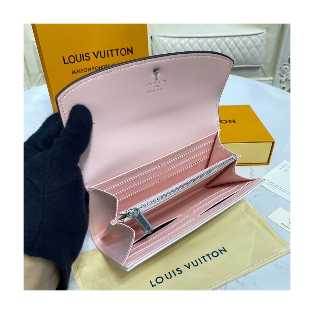 Louis Vuitton Women's Mahina Brume Leather Iris XS Wallet M68672 – Luxuria  & Co.