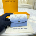 Louis Vuitton Coin Purse in Blue Gradient Mahina Perforated Leather