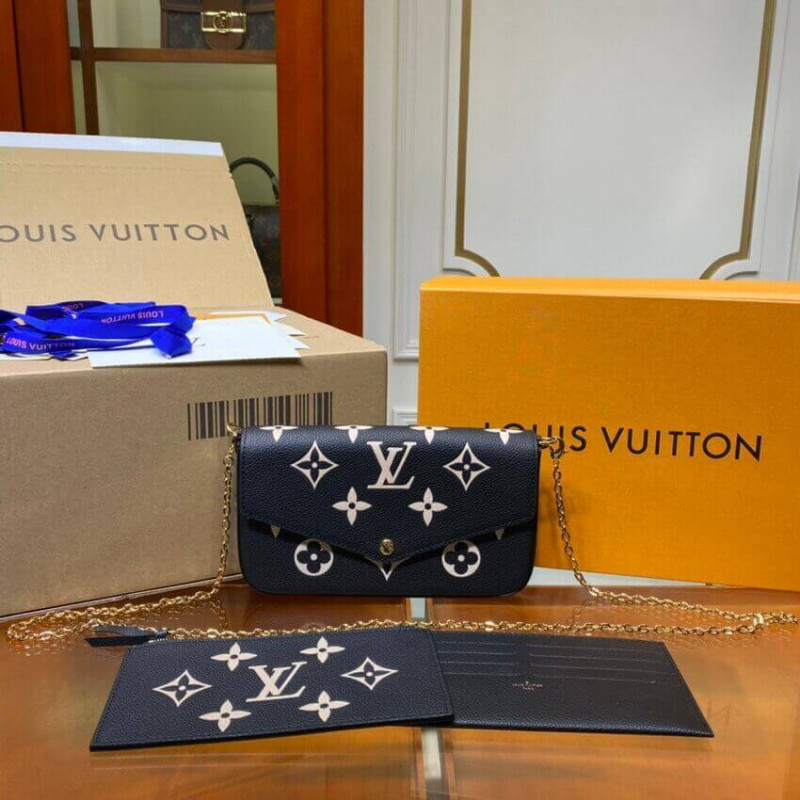 Louis Vuitton - Félicie Monogram Empreinte Pochette - Catawiki