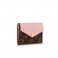 Louis Vuitton Monogram Zoe Wallet Pink