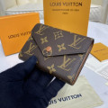 Louis Vuitton Monogram Canvas Victorine Wallet Brown