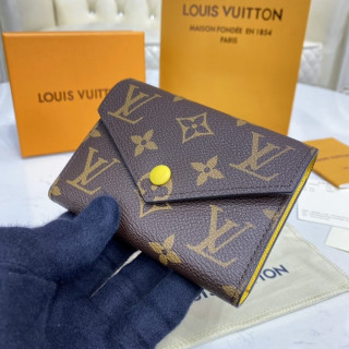 Louis Vuitton Monogram Canvas Victorine Wallet Yellow