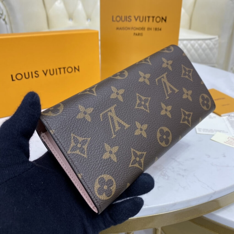 Shop Louis Vuitton MONOGRAM Emilie wallet (M60697, M61289) by babybbb