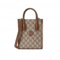 Gucci Mini Tote Bag with Interlocking G in GG Supreme
