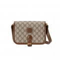 Gucci Mini Shoulder Bag with Interlocking G in GG Supreme