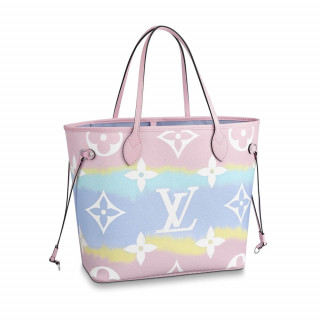 Louis Vuitton LV Escale Neverfull MM Pastel Pink