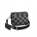 Louis Vuitton Damier Checkerboard Pattern Trio Messenger