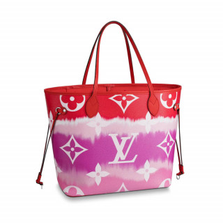 Louis Vuitton LV Escale Neverfull MM Red