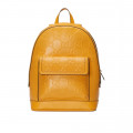 Gucci GG Embossed Backpack in Yellow Leather