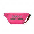 Gucci Print Small Belt Bag Waist Body Rose Red