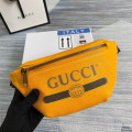 Gucci Print Small Belt Bag Waist Body Yellow