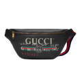 Gucci Leather Coco Capitan Vintage Logo Belt Bag Black