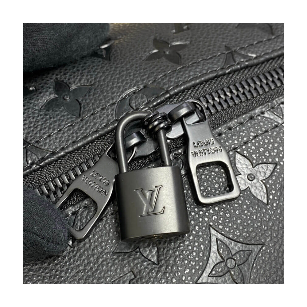 Louis Vuitton Keepall 50 Black Patent leather ref.292084 - Joli Closet