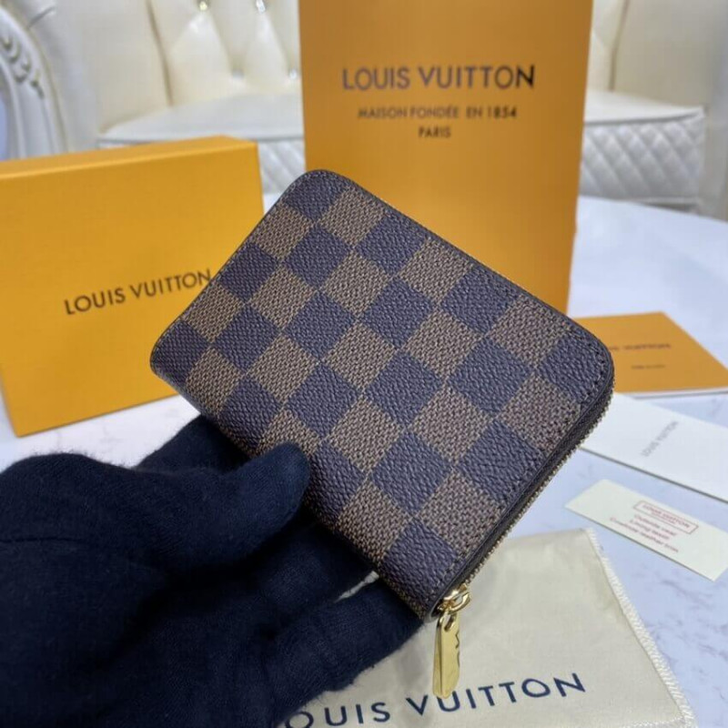 Louis Vuitton 2020s Pre-owned Damier Ebène Coin Purse - Brown