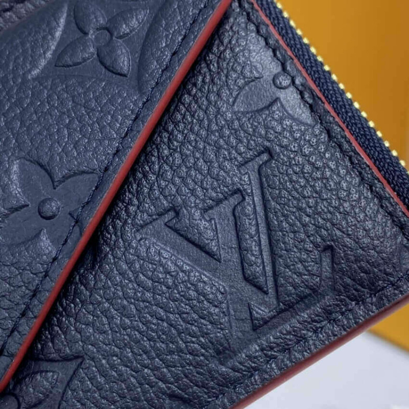 Louis Vuitton Recto Verso Card Holder Monogram Empreinte Leather Blue -  $665 (13% Off Retail) - From Lexi