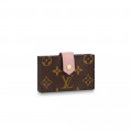 Louis Vuitton Monogram Canvas Card Holder Pink