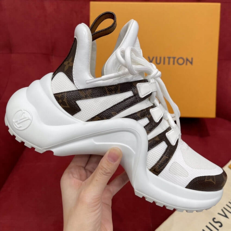 Louis Vuitton® LV Archlight 2.0 Platform Sneaker White. Size 37.5 in 2023