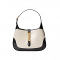 Gucci Jackie 1961 Small Shoulder Bag in White Leather