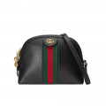 Gucci Ophidia Small Shoulder Bag in Black Leather
