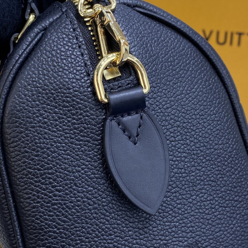 Louis Vuitton Speedy Bandouliere 20 Monogram Empreinte, Noir, M58953, EUC