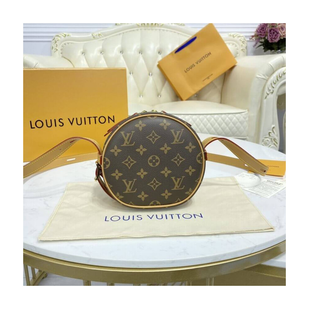 LOUIS VUITTON Boite Chapeau Souple Size PM Brown M45149 Monogram– GALLERY  RARE Global Online Store