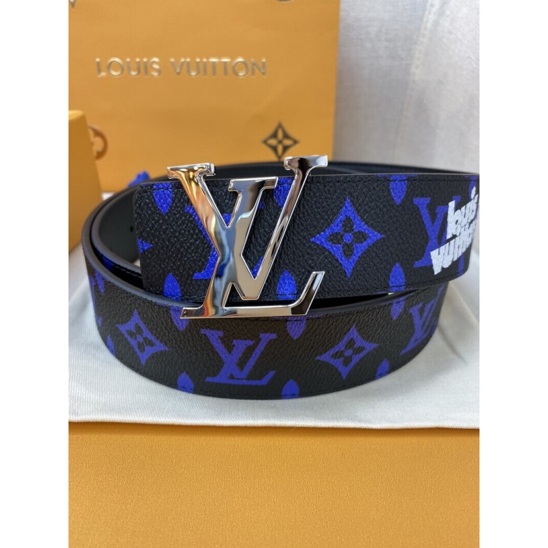 Twister Tuesdays: Essential Summer Belts 🔥 - Louis Vuitton LV Initiales  Distorted Damier 40MM Reversible Belt