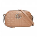 Gucci GG Marmont Small Shoulder Bag Rose Beige