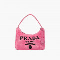 Prada Re-Edition 2000 Terry Mini Bag Pink/Black