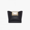 Fendi Black Leather Small Way Bag
